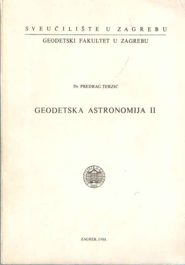 Geodetska astronomija II