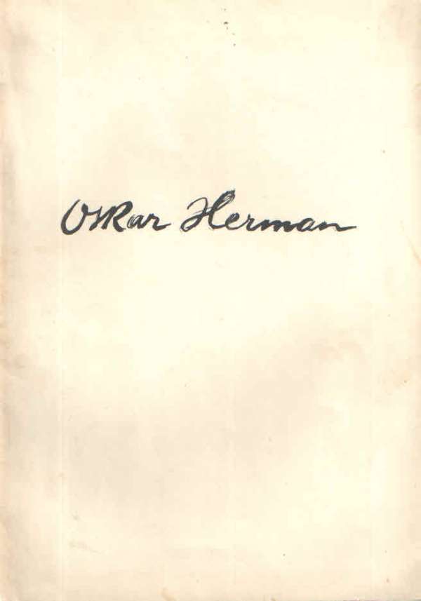 Oskar Herman: retrospektivna izložba slika 1906 - 1953