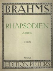 Brahms: Rhapsodien, opus 79