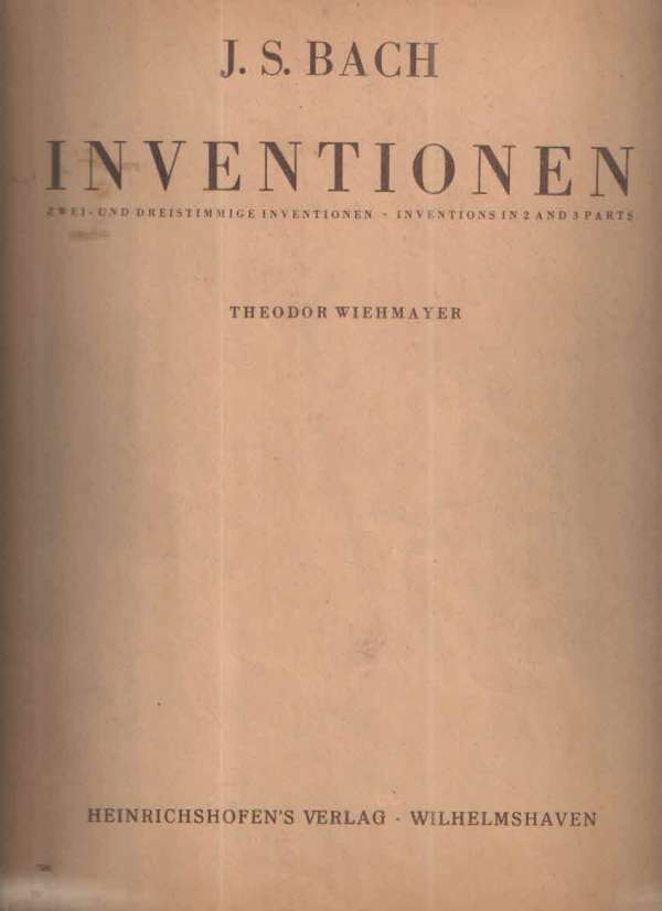 J. S. Bach: Inventionen