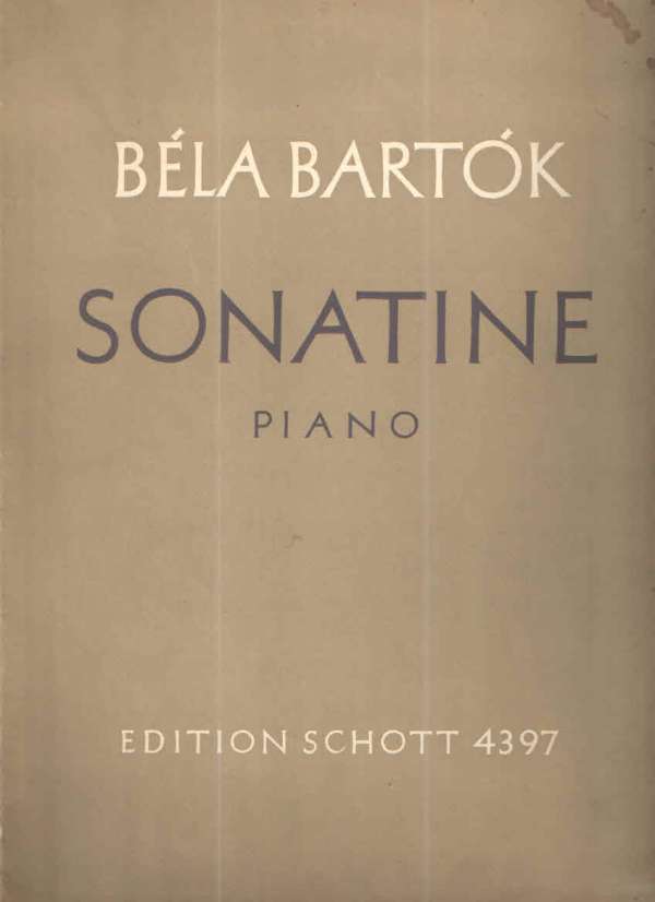Béla Bartók: Sonatine