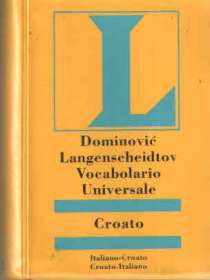 Dominović Langenscheidtov Vocabolario Universale: Italiano-Croato, Croato-Italiano