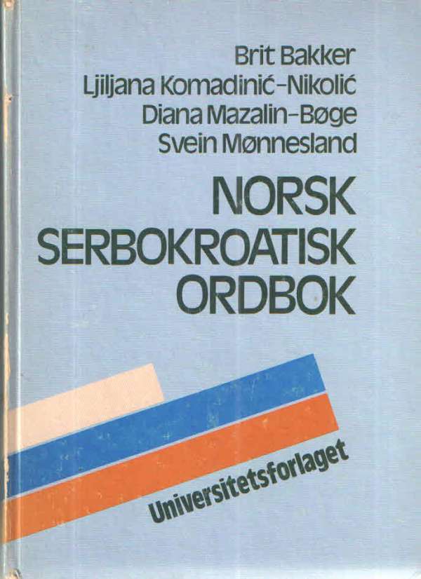 Norsk-serbokroatisk ordbok