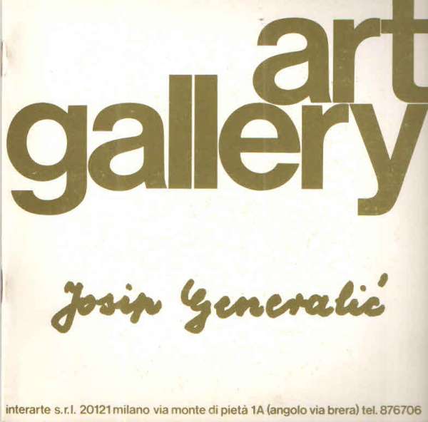 Art Gallery: Josip Generalić