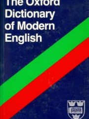 The Oxford Dictionary of Modern English