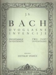 J. S. Bach - dvoglasne invencije