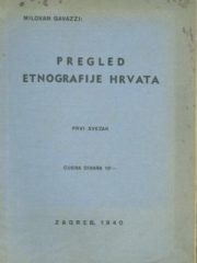 Pregled etnografije Hrvata