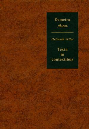 Texta in contextibus - prilozi hermeneutičkoj fenomenologiji