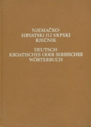 Njemačko-hrvatski ili srpski rječnik