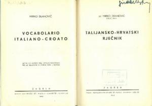 Talijansko-hrvatski rječnik
