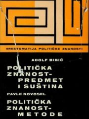 Politička znanost: preedmet i suština; Politička znanost: metode