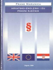 Hrvatsko-engleski i EU pravni rječnik