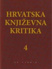 Hrvatska književna kritika 4