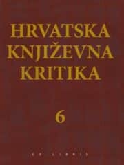 Hrvatska književna kritika 6