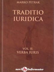 Traditio iuridica, vol.II.