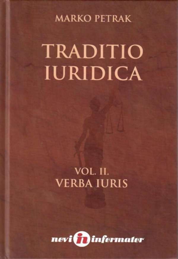 Traditio iuridica, vol.II.