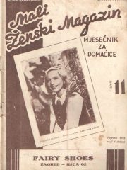Mali Ženski Magazin, broj 11 studeni 1937.