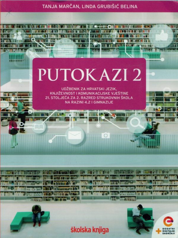 Putokazi 2: integrirani udžbenik hrvatskog jezika i književnosti