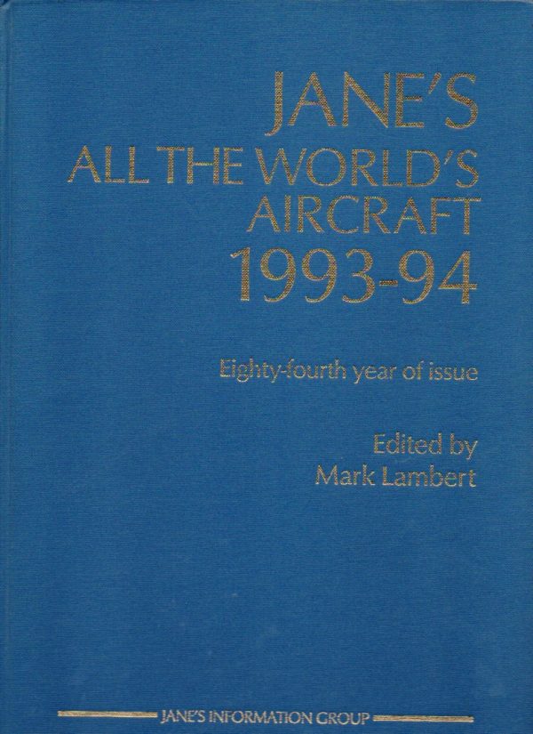 Jane's all the World's Aircraft 1993-94