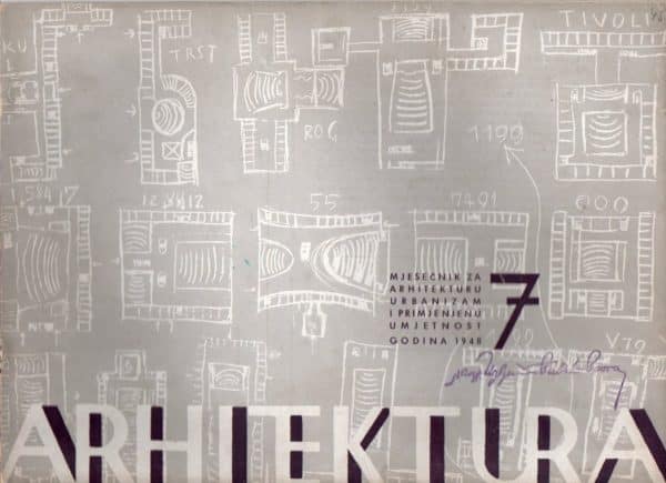 Arhitektura - časopis za arhitekturu...broj 7, 1948.