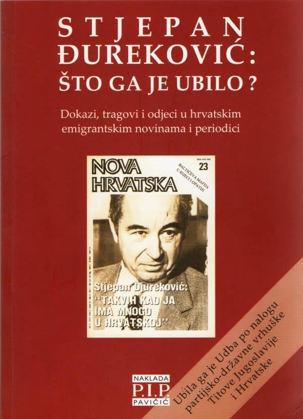 Stjepan Đureković: što ga je ubilo?