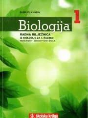 Biologija 1: radna bilježnica iz biologije za 1. razred medicinskih i zdravstvenih škola