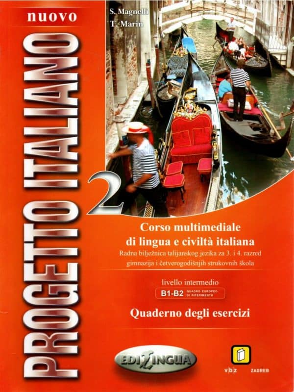 Nuovo progetto italiano 2 : quaderno degli esercizi : radna bilježnica iz talijanskog jezika
