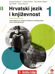 Hrvatski jezik i književnost 1 : radna bilježnica iz hrvatskoga jezika u prvom razredu gimnazija