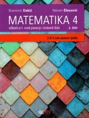 Matematika 4 2. dio : udžbenik za 4. razred gimnazija i strukovnih škola (3 ili 4 sata nastave tjedno)