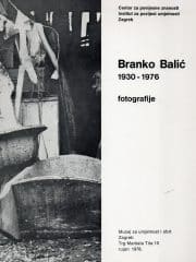 Branko Balić 1930-1976: fotografije