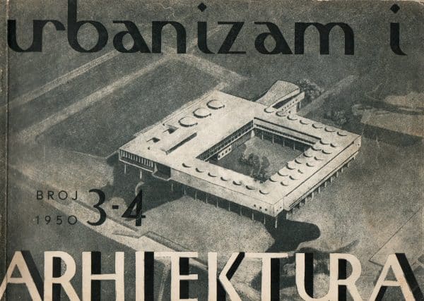 Urbanizam i arhitektura – časopis za arhitekturu…broj 3-4, 1950.
