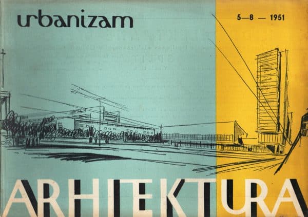 Urbanizam i arhitektura – časopis za arhitekturu…broj 5-8, 1951.