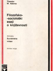 Filozofsko-sociološki eseji o književnosti