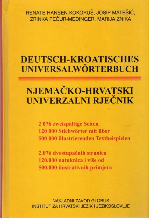 Njemačko-hrvatski univerzalni rječnik