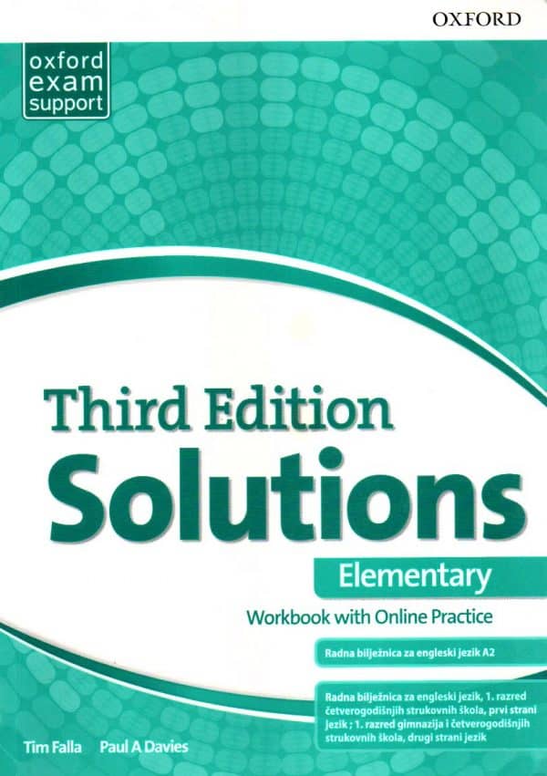 Solutions Third Edition Elementary: radna bilježnica engleskog jezika