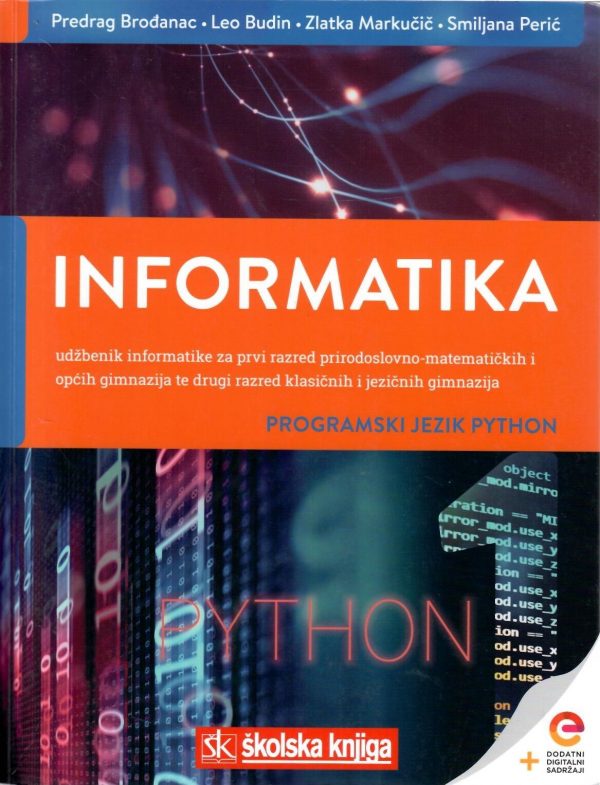 Informatika 1 - Programski jezik Python