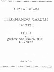 Kitara - gitara: Ferdinando Carulli op. 3331