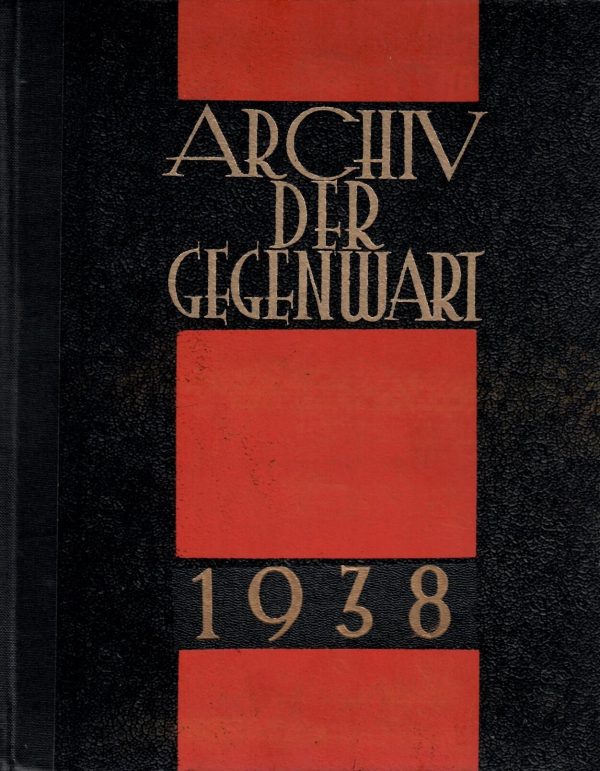 Archiv der Gegenwart 1938