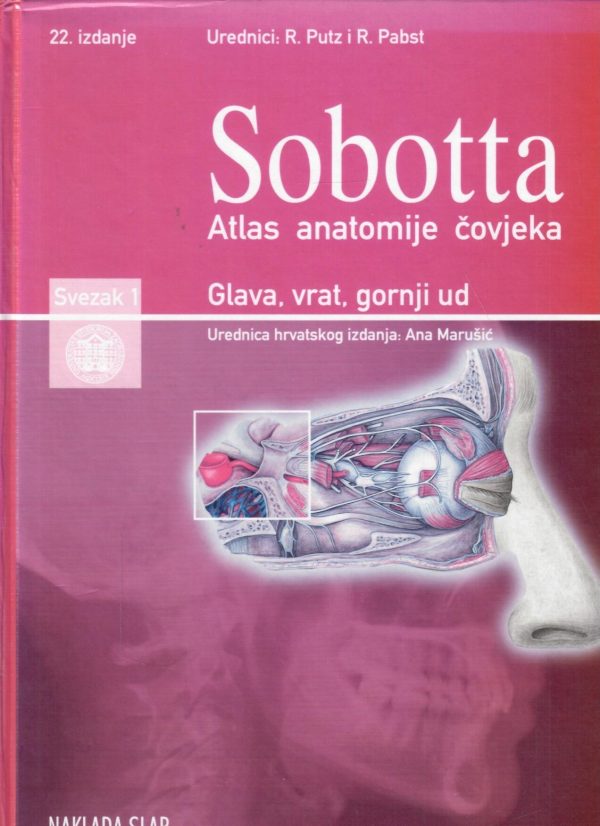 Sobotta: Atlas anatomije čovjeka 1-2