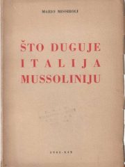 Što duguje Italija Mussoliniju