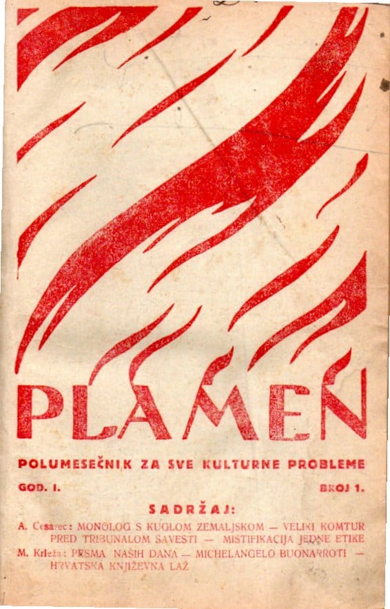 Plamen - polumesečnik za sve kulturne probleme
