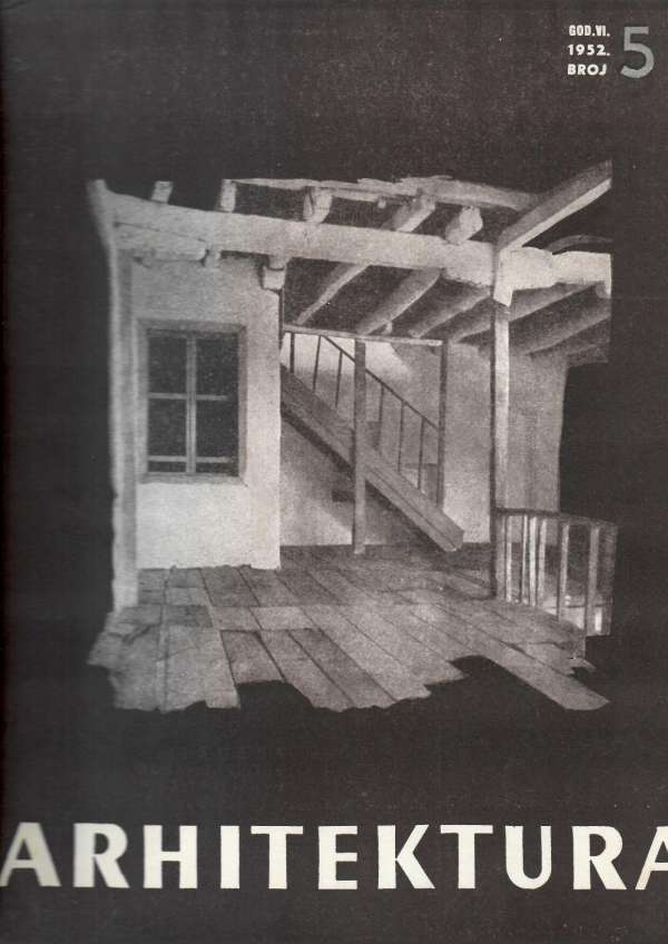 Arhitektura, broj 5, 1952.
